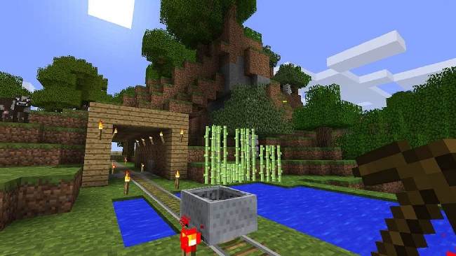 Маяк в Minecraft - создание маяка