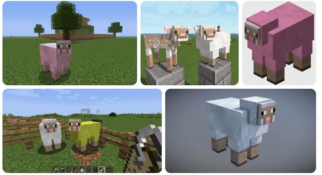 Овцы в Minecraft